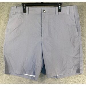 Callaway Shorts Men's 40 Gray‎ Print Golf Stretch Preppy Casual  9 inch Inseam